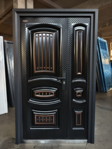 <span class=keywords><strong>Puerta</strong></span> de Entrada de Acero con Diseño de Cobre, Estilo Más Vendido en África 2026 - Product Image 1