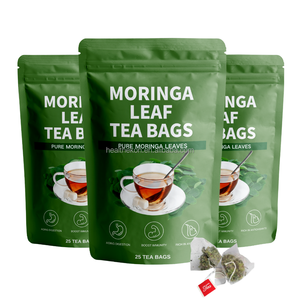 Vente en gros <span class=keywords><strong>de</strong></span> <span class=keywords><strong>thé</strong></span> en vrac aux feuilles <span class=keywords><strong>de</strong></span> <span class=keywords><strong>Moringa</strong></span> naturelles, emballage personnalisé, <span class=keywords><strong>thé</strong></span> aux herbes pour adultes - Product Image 6