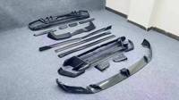 Kit de carrosserie BTC en fibre de carbone sèche Larte Design Style pour BMW X7 G07 Kit de carrosserie comprend une lèvre de pare-chocs avant diffuseur arrière aileron de racine