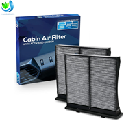 Filtre à air d'habitacle en charbon actif Walson à prix avantageux pour Subaru XV avec filtre d'admission d'air HEPA, accessoires de remplacement