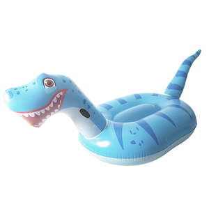 Bouée gonflable géante dinosaure pour adultes, grande bouée à chevaucher pour <span class=keywords><strong>piscine</strong></span> avec poignées - Product Image 2