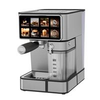 Nouvelle machine à expresso entièrement automatique, machine à café italienne, idéale pour le bureau et la maison.