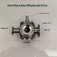 Accessoires pour machine de remplissage 304 : Vanne rotative trois voies pour pâtes et liquides, Vanne trois voies pour liquides, Buse de décharge, Cylindre