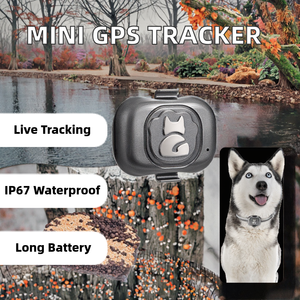365gps siêu mini <span class=keywords><strong>GPS</strong></span> Tracker <span class=keywords><strong>chip</strong></span> G16 Pet Finder định vị IP67 chống mất theo dõi thời gian thực theo dõi Android/IOS App mèo kim loại - Product Image 2