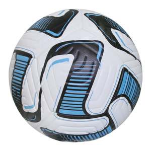 Balón de Fútbol Profesional Cosido a Máquina de Cuero PU, Talla 5, Ligero y Duradero para Entrenamiento y Partidos - Product Image 2