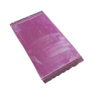 Bancy nuovo Design classico tappeto da preghiera antiscivolo Islam regali tappetino da preghiera tappetino da preghiera musulmano in tinta unita - Product Image 5