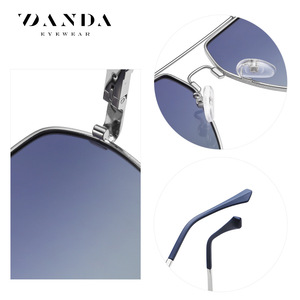 แว่นกันแดดโพลาไรซ์ทรงสี่เหลี่ยมผืนผ้า Danda UV400 JS8531ตกปลากลางแจ้งขับรถสำหรับผู้ชาย - Product Image 5