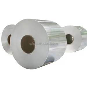 Pabrik Cina 7 Micron Jumbo Aluminium Foil Roll 8011 dicetak bahan isolasi dari Aluminium Foil Jumbo Roll