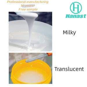 Hanast Hoogwaardige Niet-Toxische Semi-Transparante Vloeibare Siliconenrubber 10-35 Shore Hardheid Gietkwaliteit voor Resin Profielen - Product Image 2