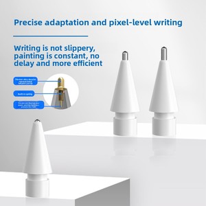 Puntas de <span class=keywords><strong>Repuesto</strong></span> para <span class=keywords><strong>Apple</strong></span> <span class=keywords><strong>Pencil</strong></span>, Antideslizantes y Silenciosas, para iPad de 1ª y 2ª Generación - Product Image 6