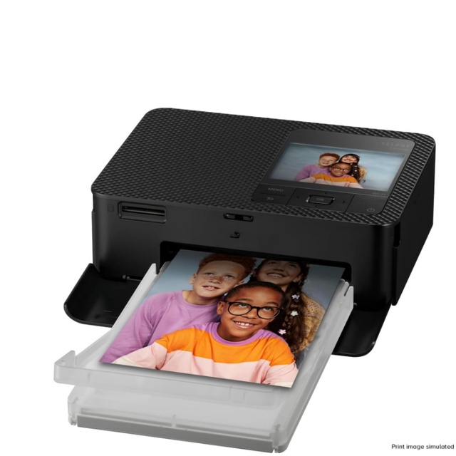 Portable Dye Sublimation New for Canon SELPHY CP1500 Wireless Compact Photo Printer Black