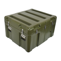 Estuche de Transporte Protector de Plástico Rígido Rotomoldeado Impermeable IP65, Forro de EVA, Portátil, para Uso en Exteriores, OEM/ODM