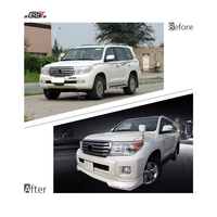 Kit de conversion GBT Brand LC200 2012, lèvres de pare-chocs avant et arrière, pièces de rechange pour Toyota Land Cruiser 200 modèle 2008-2015, kit de carrosserie de mise à niveau