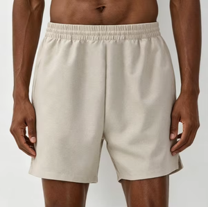 <span class=keywords><strong>Pantaloncini</strong></span> Sportivi da Uomo Personalizzati a Vita Media, Alta Qualità, 100% Cotone, Tessuto Morbido, Tinta Unita, Logo Personalizzato, Traspiranti per la Corsa - Product Image 1