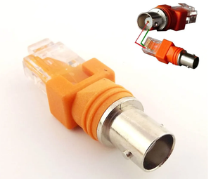 อะแดปเตอร์ตัวเ<span class=keywords><strong>ชื่อ</strong></span>มต่อ BNC ตัวเมียเป็น RJ45 ตัวผู้ อุปกรณ์เสริมสำหรับติดตั้งบนแผงช่วงล่างของจอภาพ - Product Image 6