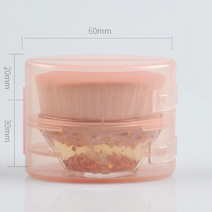 YUE 1 pièce Nouveauté Pinceaux de maquillage pour fond de teint <span class=keywords><strong>BB</strong></span> Cream Pinceau à poudre libre Kit plat Pincel Maquiagem 55 Pinceaux de maquillage - Product Image 5