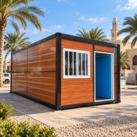 Maison conteneur préfabriquée modulaire pour bureau de chantier et logement des travailleurs