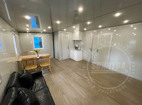 Dernière conception de maison en conteneur de 5 chambres à coucher 3 maisons en conteneur modernes lit 2 pièces 40 pieds préfabriqué 20 pieds 40 pieds Maison en conteneur