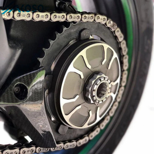 AKOSO Protection de chaîne et de pignon en fibre de carbone sèche 3K complète pour moto Kawasaki Ninja H2 H2R 2015-2026 - Product Image 4
