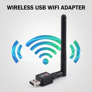Mini Adaptador WiFi USB <span class=keywords><strong>de</strong></span> 150 Mbps, <span class=keywords><strong>Antena</strong></span> <span class=keywords><strong>de</strong></span> 2 dB/5 dB, Portátil, Inalámbrico 5G, 802.11b/n/g, Alta Velocidad - Product Image 6