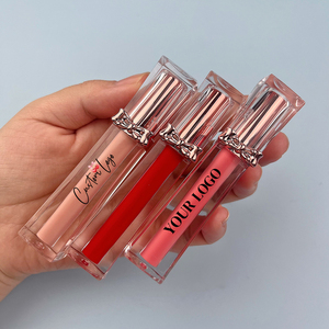 Brillo <span class=keywords><strong>de</strong></span> <span class=keywords><strong>labios</strong></span> más vendido con tubo <span class=keywords><strong>de</strong></span> diamantes <span class=keywords><strong>de</strong></span> imitación Etiqueta privada Brillo <span class=keywords><strong>de</strong></span> <span class=keywords><strong>labios</strong></span> brillante mate <span class=keywords><strong>de</strong></span> alto pigmento Vegano - Product Image 4