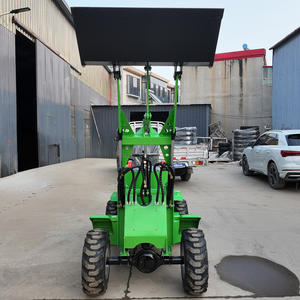 Pengiriman Gratis <span class=keywords><strong>Mini</strong></span> Wheel <span class=keywords><strong>Loader</strong></span> Listrik Bersertifikasi CE EPA EuroV, Compact Front End <span class=keywords><strong>Loader</strong></span> untuk Penggunaan Kebun, Pertanian, dan Kota - Product Image 2