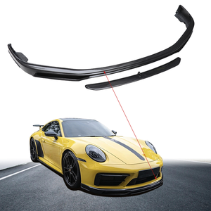 Nuevo Difusor Delantero de Fibra de Carbono Seca Estilo Te-chart para Porsche 911 992 SD, Piezas de Auto - Product Image 2