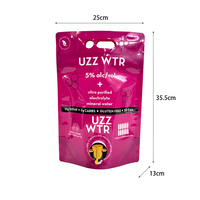 Logo personnalisé 1L 2L 5L 10L 20L Sac à bavoir aseptique avec robinet Sac à vin Sac à bavoir liquide pour jus de fruits boissons dans une boîte distributeur
