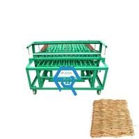 Machine à tricoter automatique pour rideaux en paille, appareil de tissage de tapis, fabrication de paillasson