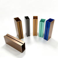 Profilé en U en aluminium extrudé sur mesure pour projets de construction industrielle et résidentielle