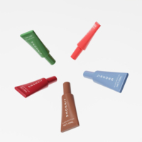 Flacon en verre de 10 ml de haute qualité en forme de dentifrice pour gel à ongles, couleur personnalisée, emballage de vernis gel UV avec pinceau