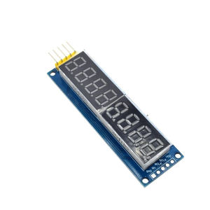 Module de contrôle d'affichage numérique à 8 chiffres (8 bits) 74HC595 CWG, rouge, trois <span class=keywords><strong>IO</strong></span> pour pilote 595 Huakeshengyeic - Product Image 1