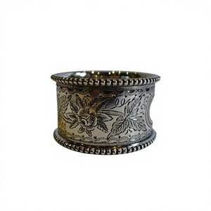 Anillo para Servilletas con Diseño de Palmera Dorada, Decoración de Mesa de Latón para Bodas, Cenas, Restaurantes, Hoteles y Hogares - Product Image 3