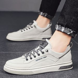 Zapatos Blancos de Primavera para Hombre, Zapatos Deportivos de Moda, Zapatos Casuales para Hombre - Product Image 5