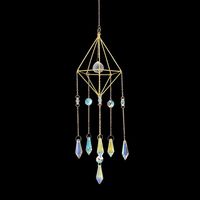 Nouvel Arrivage Décoration de Fenêtre et Chambre à Coucher Attrape-Soleil en Cristal Flocon de Neige Art Déco T23 Style Européen Cadeaux d'Entreprise pour Festivals