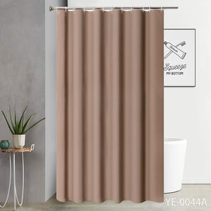 ستارة حمام مربعة حديثة ملونة مطبوعة من البوليستر إيفا بيفا بولي كلوريد الفينيل للاستخدام المنزلي مستشفى فندق ذات علامة تجارية - Product Image 2