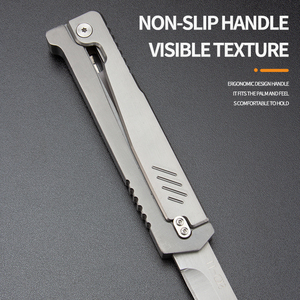 多機能SKDスチール折りたたみナイフ屋外ポータブルEDCツール自己防衛サバイバルポケットナイフキャンプ用 - Product Image 5
