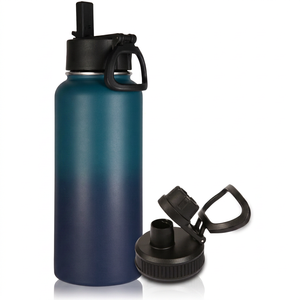 Botella de Agua Aislada de Acero Inoxidable de 32oz al por Mayor con Logotipo Personalizado - Uso en Campamentos, Ecológica, Aislamiento Térmico de 12-24 Horas - Product Image 1