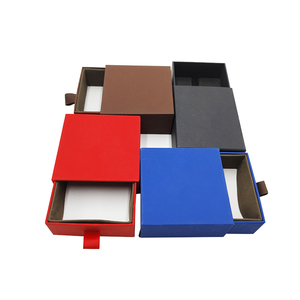 OEM Thick Paper Gift Boxes Bulk Jewelry Packaging Display Case Insert and Lids <b>Small</b> Kraft Paper Box Cardboard <b>Drawer</b> Boxes - Product Image 1