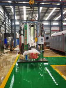 Chaudière Kingde certifiée CE LHS 1 à 2 tonnes/heure, générateur de vapeur au gaz naturel, au diesel et au mazout lourd avec système automatique intelligent - Product Image 2