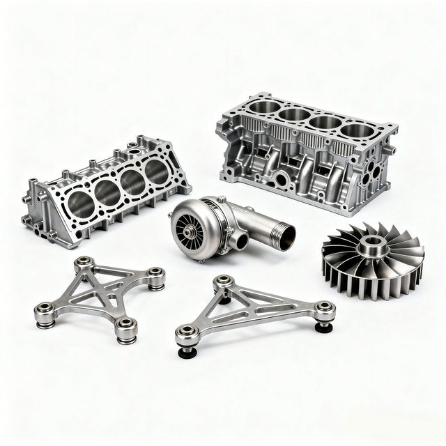 Professional Custom Manufacturer Cast Znic Aluminum Alloy Die Casting