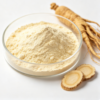 Approvisionnement d'usine : Polysaccharide de Ginseng 90% - Extrait de racine de Panax Ginseng en poudre beige clair pour formule nutraceutique OEM COA