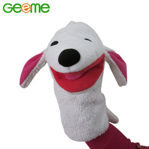 JM8134-marionetas de mano de felpa en forma de cebra para niños - Product Image 2
