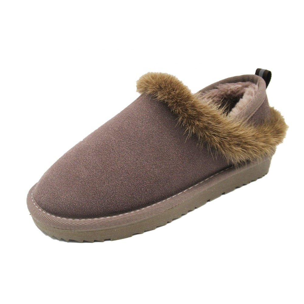 Classic Style Women Fur Snow Boots Warm Ankle Bootie Boots for Ladies wholesales Winter Boots Women