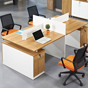 <span class=keywords><strong>Mesa</strong></span> de Trabajo Modular para 4 <span class=keywords><strong>personas</strong></span>, muebles de oficina, para trabajadores, a precio de fábrica - Product Image 2