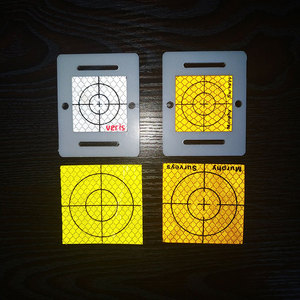 OEM o ODM Total Station Parts Retro <span class=keywords><strong>foglio</strong></span> <span class=keywords><strong>riflettente</strong></span>/target per il rilevamento - Product Image 2
