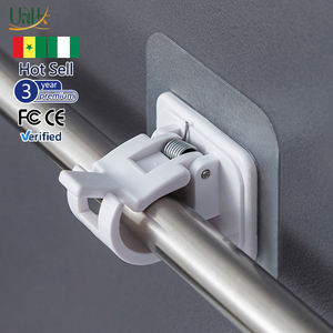 Rideaux de Maison Rideaux de Douche Serviettes Rideaux de Porte Tringles de Suspension Tringles Télescopiques Pinces Fixes Supports Autocollants - Product Image 1