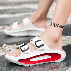 Pantuflas Personalizadas de Diseño BreezeStep <span class=keywords><strong>para</strong></span> Hombre, Pantuflas Deportivas Suaves con Suela Gruesa de EVA, Pantuflas de Plataforma Suaves <span class=keywords><strong>para</strong></span> el Hogar - Product Image 4