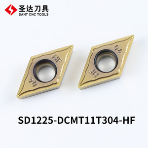 Herramientas de corte: Insertos cementados para torneado DCMT11T304, herramienta de torneado DCMT, insertos CNC, accesorios para herramientas eléctricas DCMT11T304 - Product Image 3