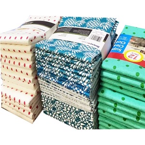 Foreign Trade Export Printing German Rag Non-woven Fabric Printing Rag Viscose Absorbent Oil Removal Rag Kitchen Dish <strong>Towel</strong> - Product Image 1